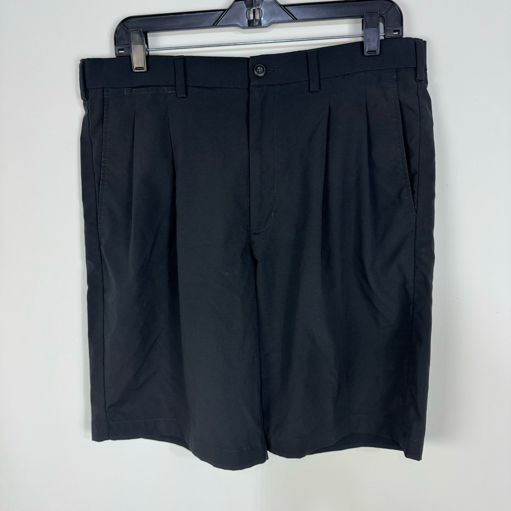 PGA Tour Black Golf Shorts Performance Athletic